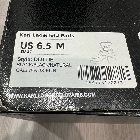 Karl Lagerfeld Booties - Picture 3 of 3